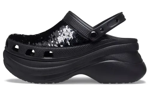 Crocs Classic Bae Clog Sequin Black