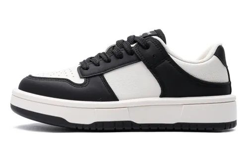 PAUL FRANK Synthetic Leather Low top Skateboard Shoes Women's Black