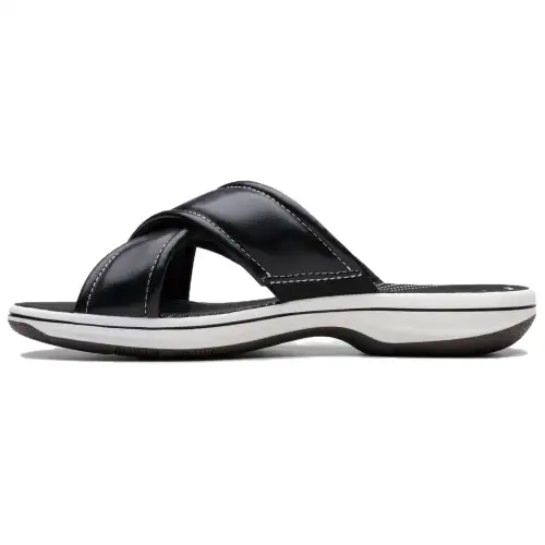 Clarks Slide Slippers Women's Black