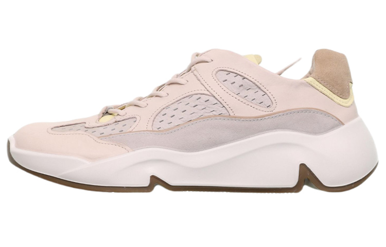 Ecco Tide Fun Cow Leather Low top Chunky Sneakers Men's Nude