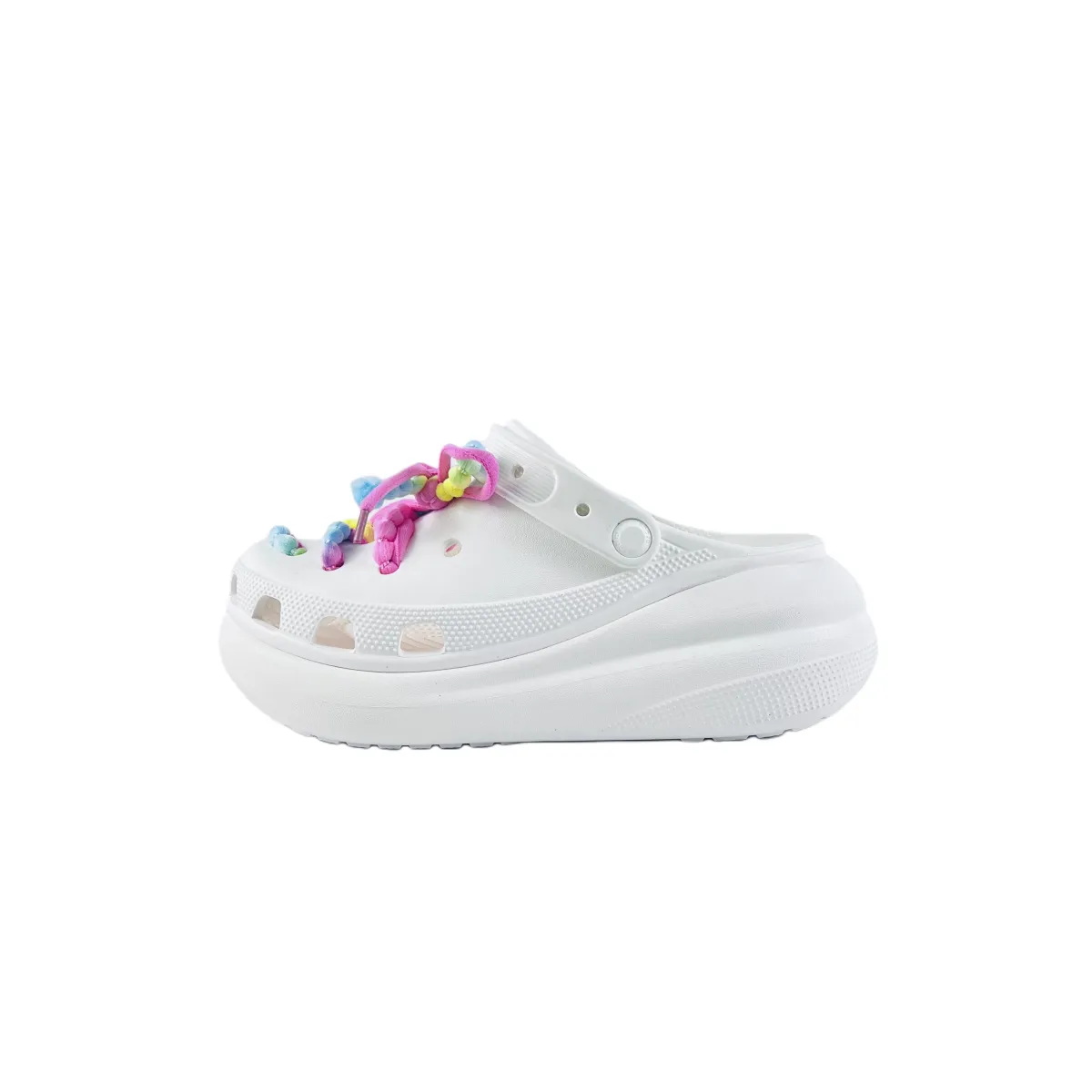 Crocs Crush Clog EVA Clogs Unisex White