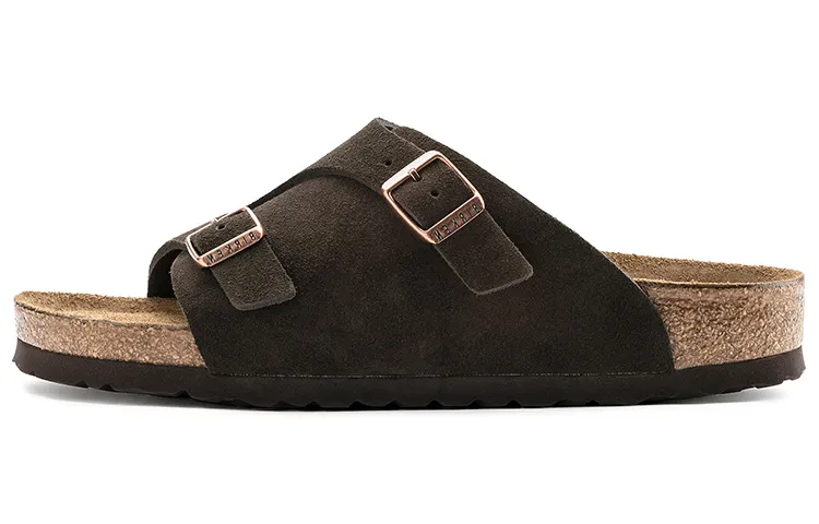 Birkenstock EVA Massage Quick Dry Massage Quick Dry Slide Slippers Unisex Dark Brown