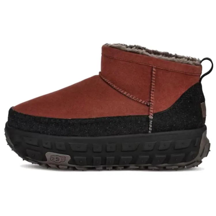 UGG Venture Daze Ultra Mini Boot Red Jasper Black