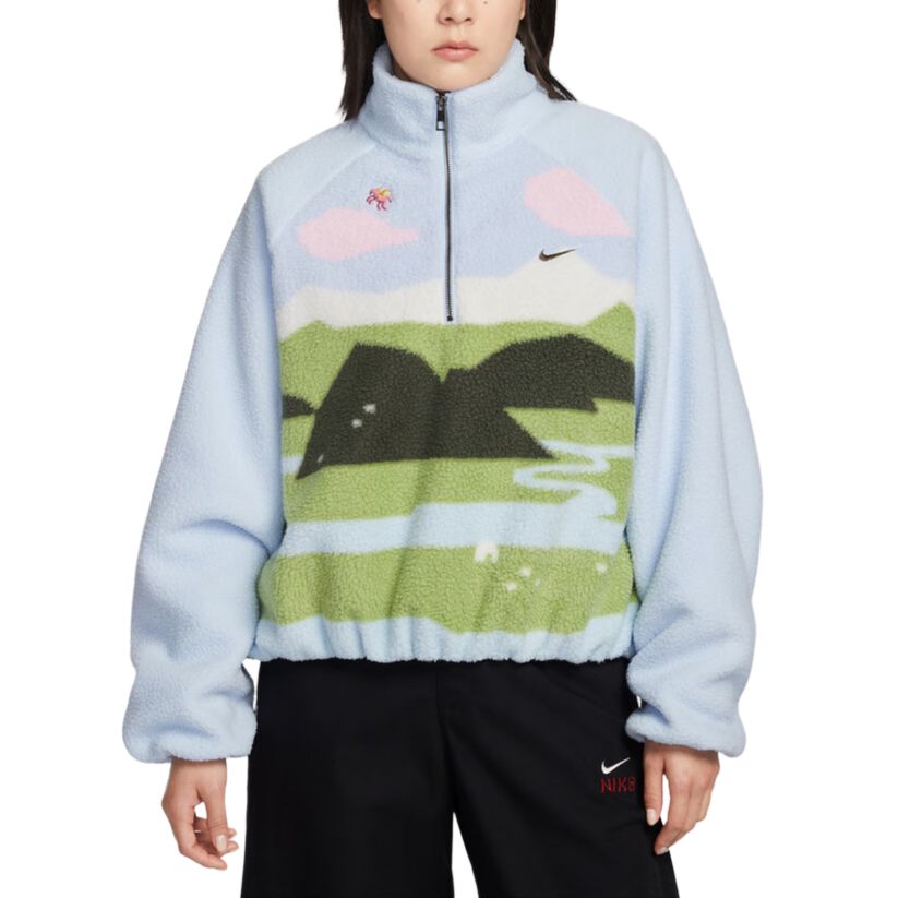 Женское худи Nike (красное)
