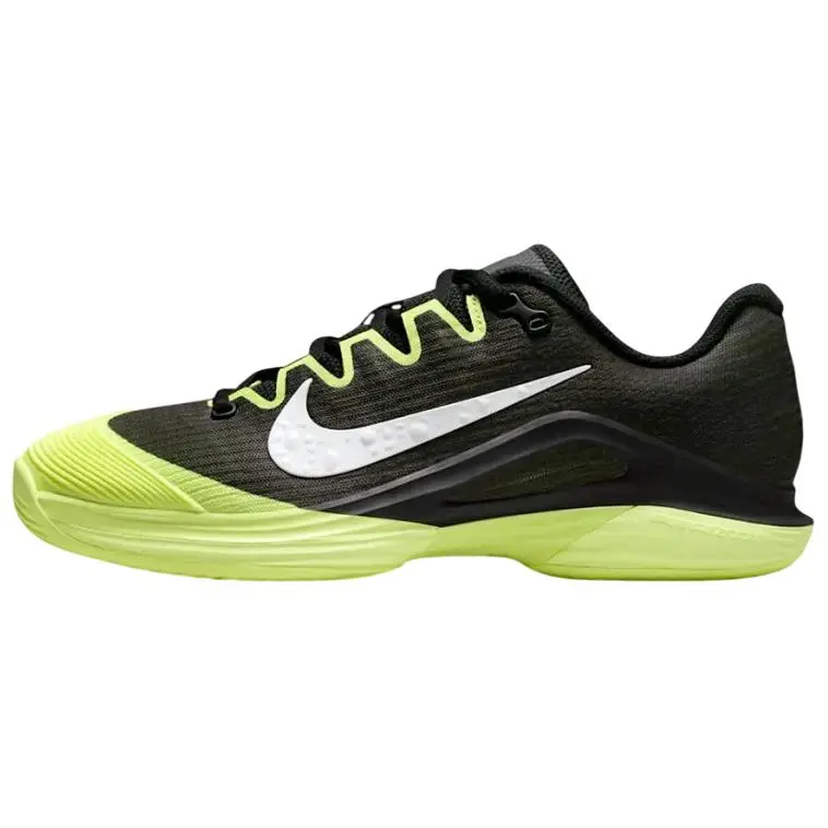 Nike Vapor 12 Low top Tennis Shoes Women's Black Yellow