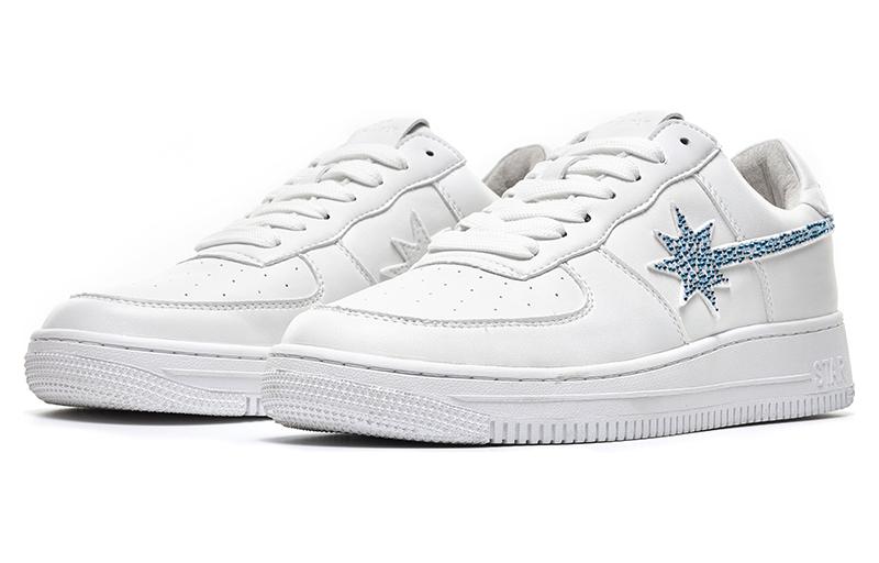 Starwalk Soldier Low top Skateboard Shoes Unisex Blue Diamond