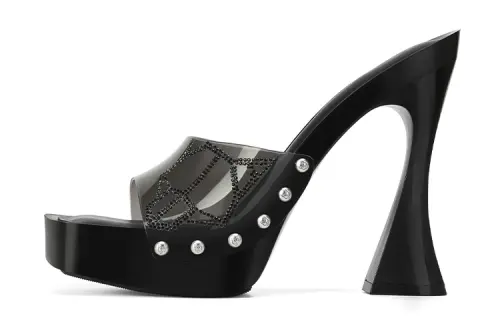 Naked Wolfe Slide Slippers Women's Black