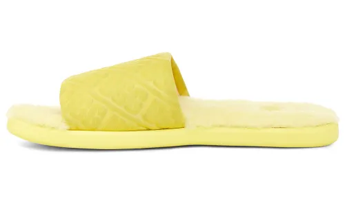 UGG Fifi Yellow Slippers Women's