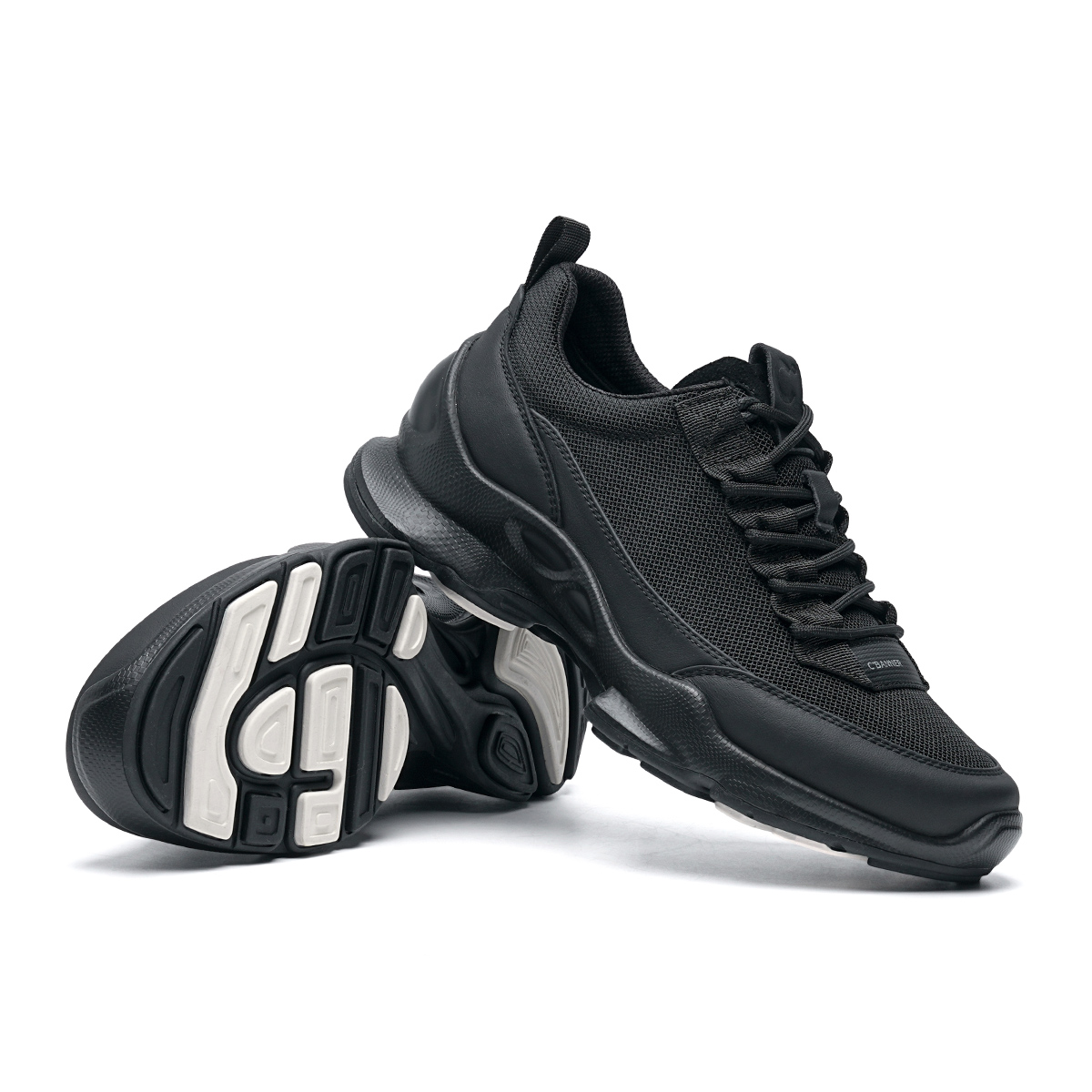 C°BANNER Walking Shoes Low top Casual Shoes Men’s Black