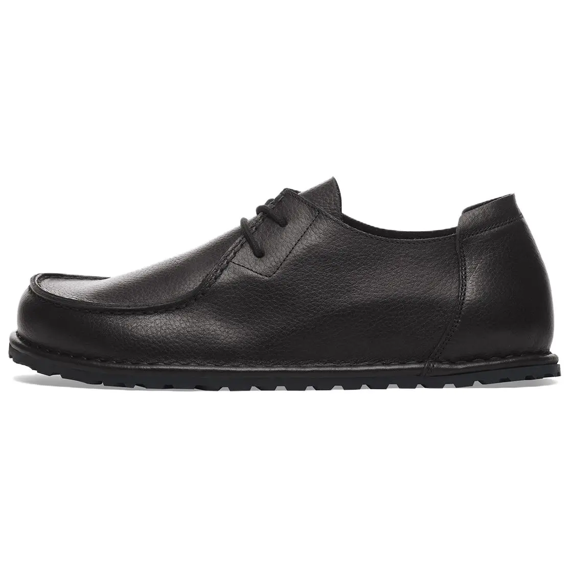 Birkenstock leather boat shoes