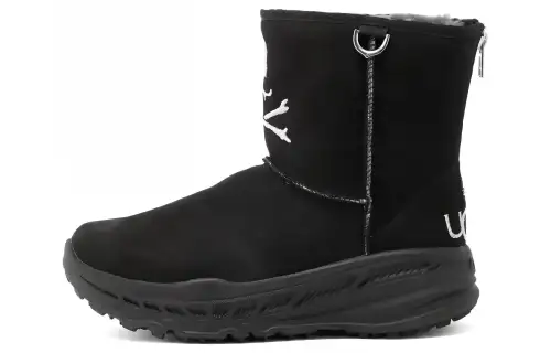 MASTERMIND WORLD x UGG CLASSIC MINI Classic Thermal Slip Resistant Snow Boots Men's Black