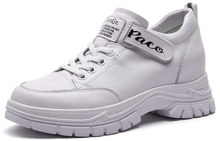PACO GIL Chunky Sneakers Women's Low Top White