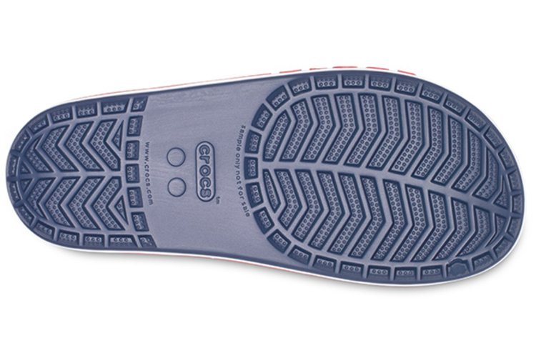 Crocs Bayaband EVA Quiet Slide Slippers Unisex Blue White Red