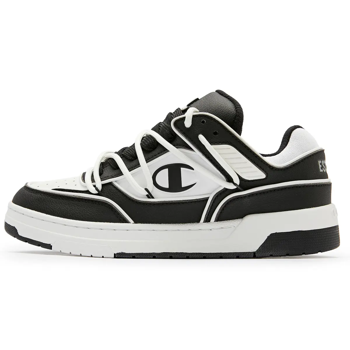 Champion Low top Skateboard Shoes Unisex Black White
