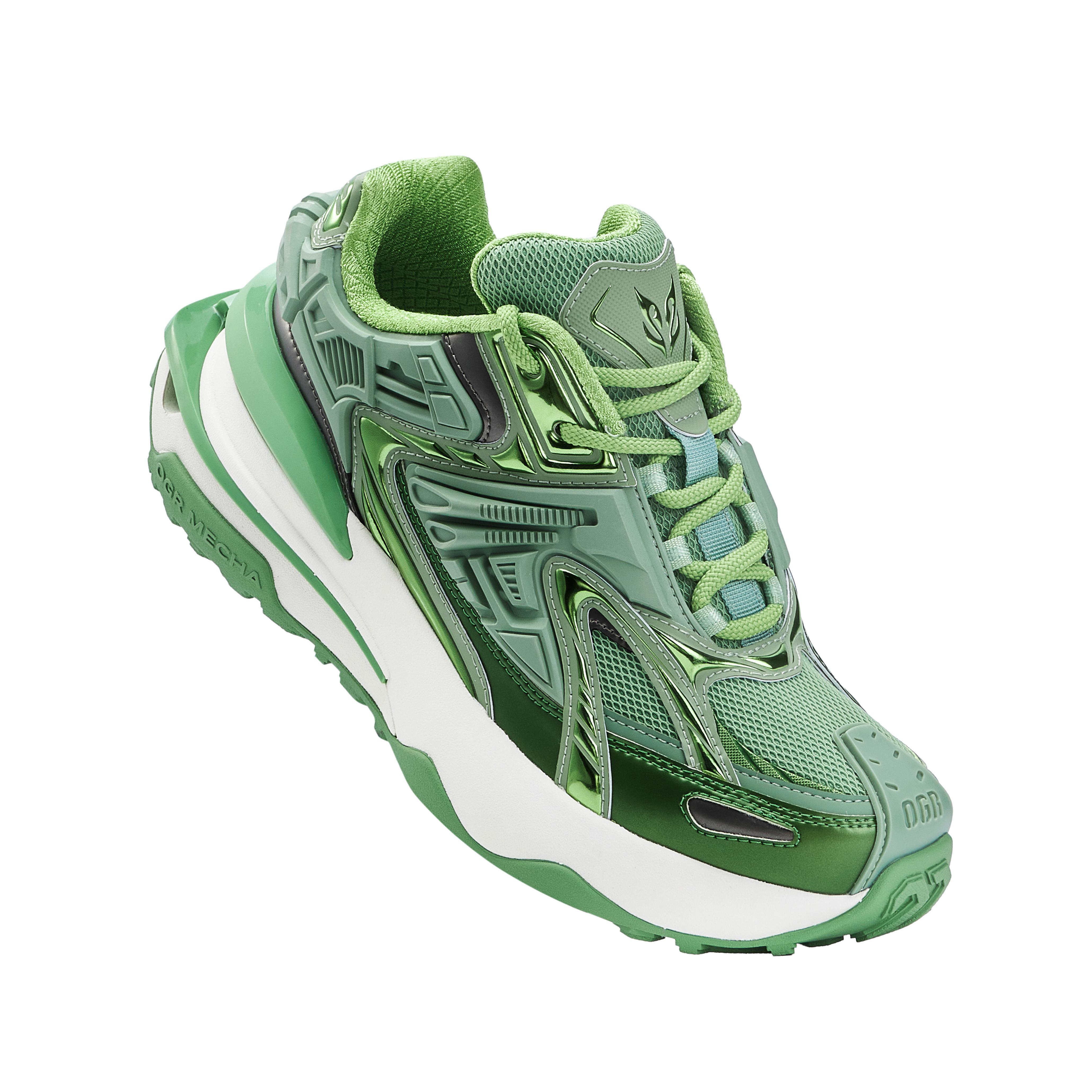 OGR Abrasion Resistant Lightweight Low top Running Shoes Unisex Mint Mambo Color