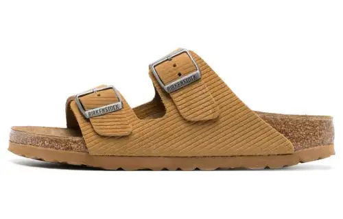 Birkenstock Arizona Logo engraved Leather Sandals Women's