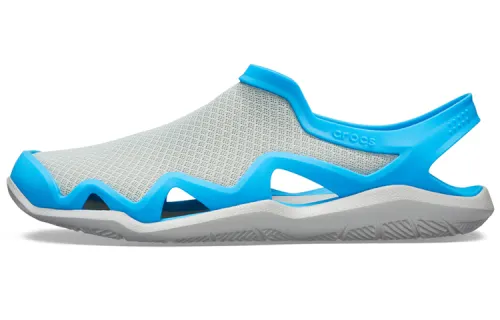 Crocs Swiftwater Mesh Wave Sandals 'Grey Blue'