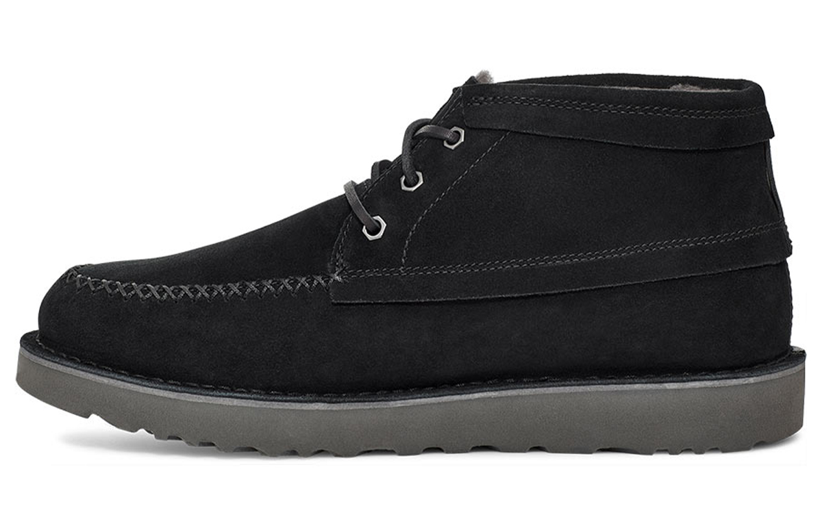 UGG Campout Chukka Low Top Casual Combat Boots Black