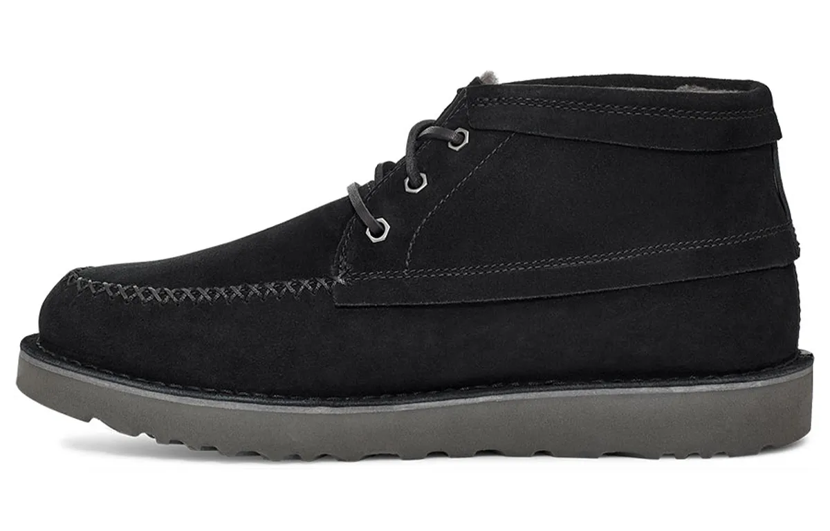 UGG Campout Chukka Low Top Casual Combat Boots Black