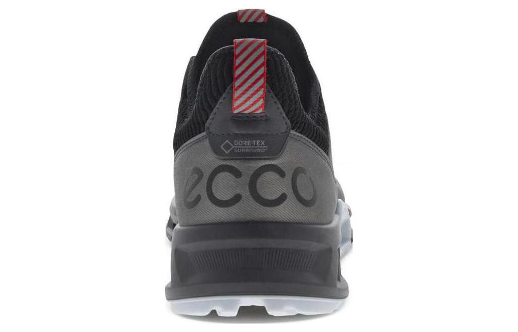Ecco Leather Low top Sports Casual Shoes Men's Black