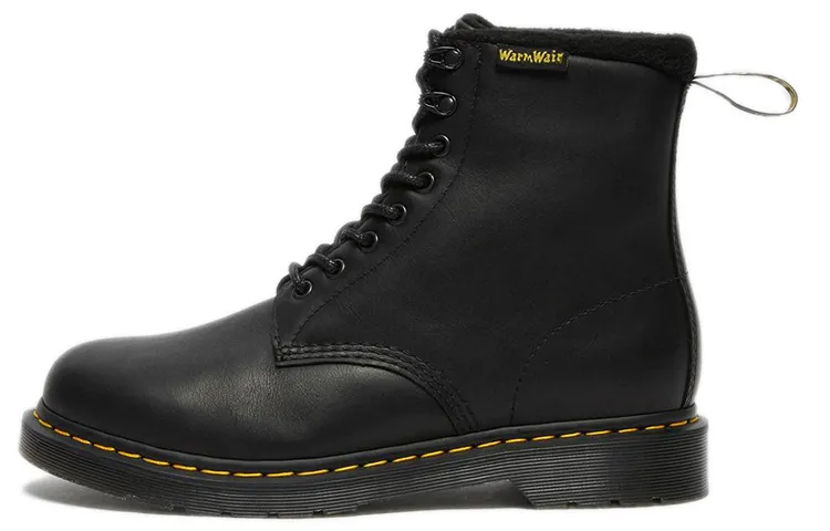 1460 Dr.Martens WarmWair Leather Lace Up Boot 'Black'