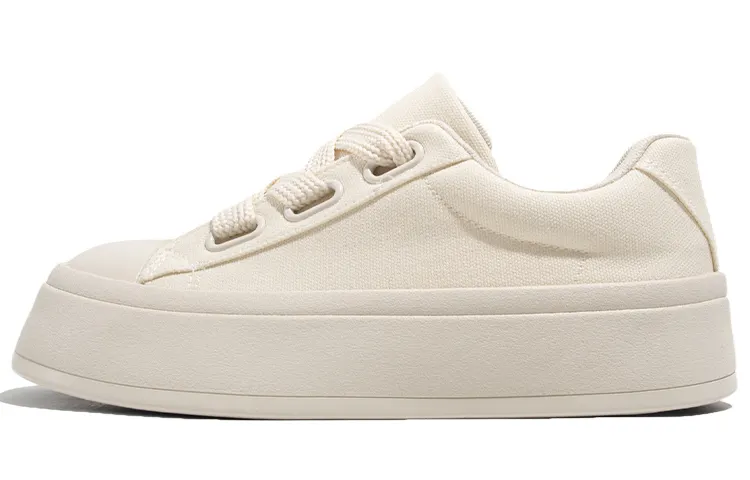 TUOPIN Low top Canvas Shoes 3cm Women's