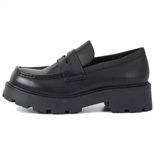 VAGABOND SHOEMAKERS Cosmo 2.0 Leather Loafers 4.5cm Women's Black
