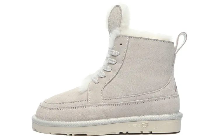 EVERAU Snow Boots Women's Sponge White