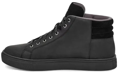 UGG Skateboard Shoes Men's Mid Top Black
