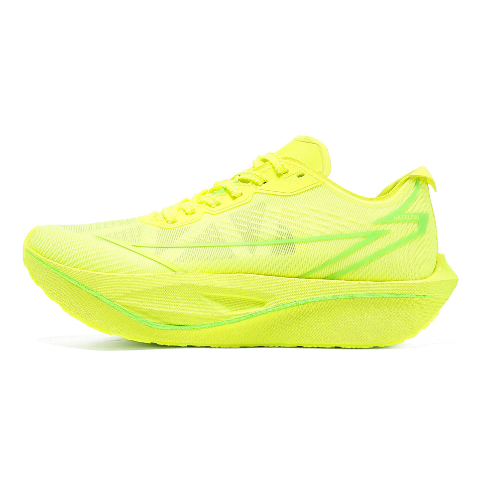 GATELESS Low Top Running Shoes Unisex Neon Green