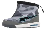 BAPE A BATHING APE Zip Road Sta Honeycomb Camo Grey