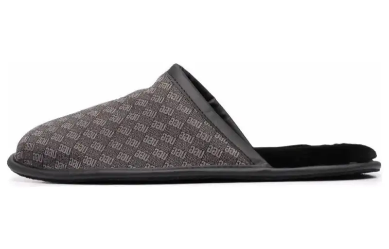UGG Fabric Closed Toe Slippers Men's Black