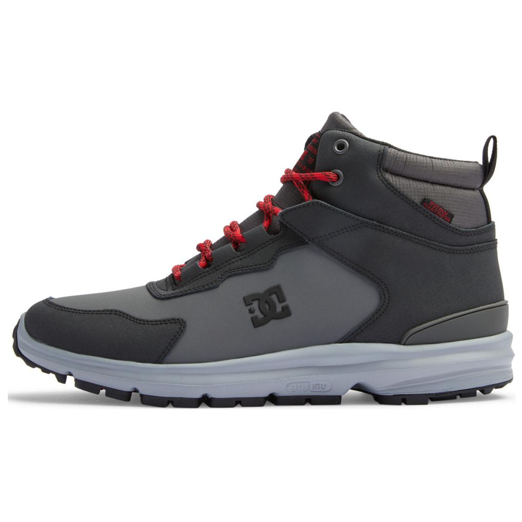 DC Shoes Leather Slip Resistant Abrasion Resistant Mid top Outdoor Shoes Men's