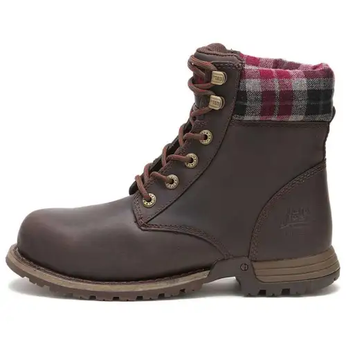 CAT Kenzie Leather Short Outdoor Boots Women's Tan