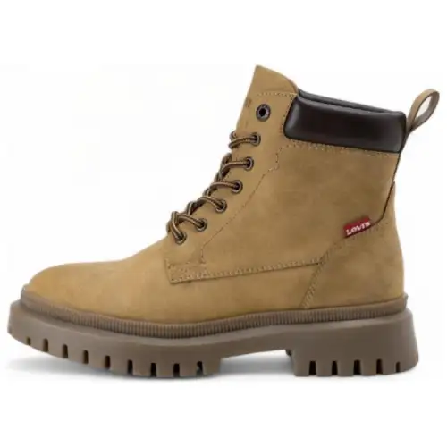 Levi's Combat Boots Women's Brown