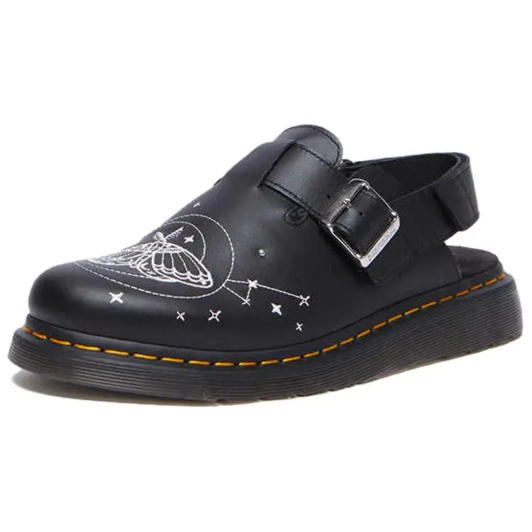 Dr.Martens Cow Leather Low top Casual Shoes Unisex Black
