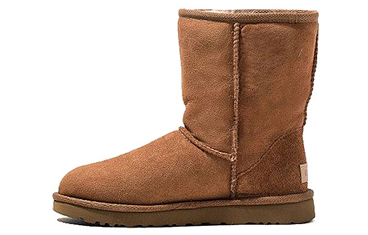 Женские сапоги UGG UGG CLASSIC SHORT (каштановые)