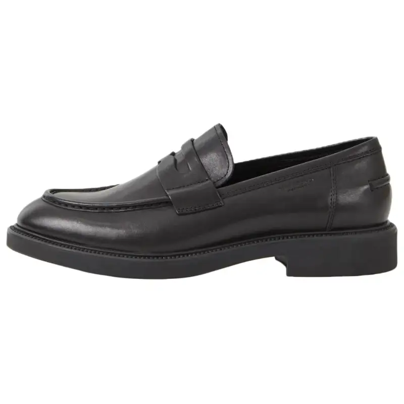 VAGABOND SHOEMAKERS ALEX M Leather Fashion Trend Loafers 3.3cm Men's Black