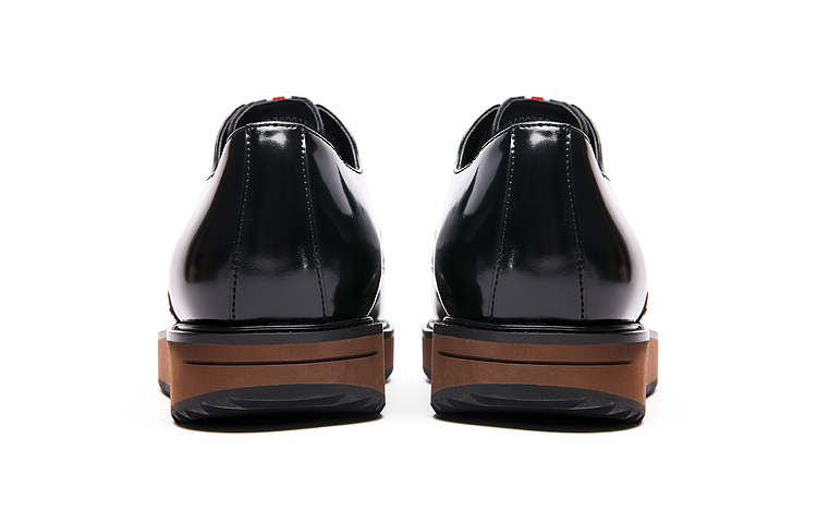 Anthony Miles Casual Leather Shoes Men's Low Top Black