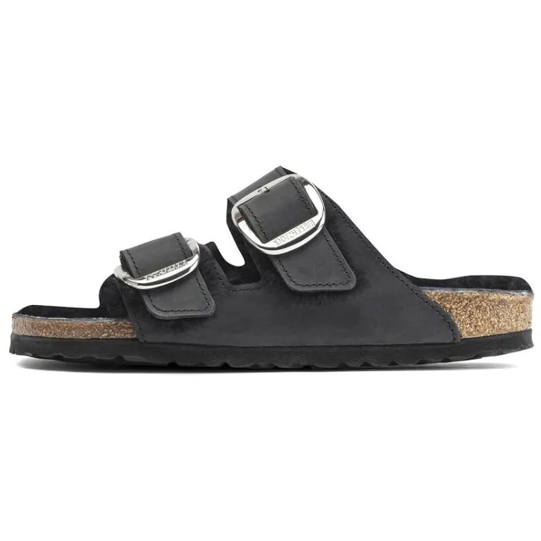 Birkenstock Arizona Big Buckle EVA Abrasion Resistant Abrasion Resistant Slide Slippers Women's Black