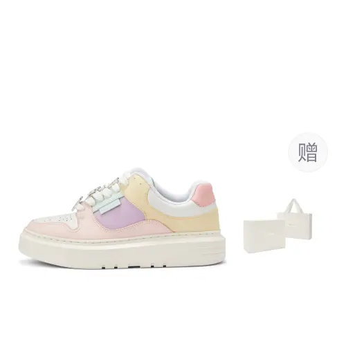 CHARLES&KEITH Honor Of Kings Collaboration Collection Fabric Stylish Skateboarding Shoes 3.5cm Women's