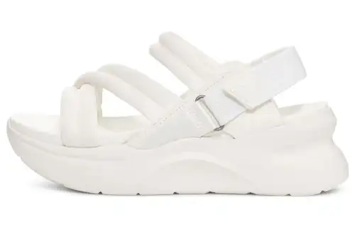 UGG LA Sun Fabric Stylish Sandal Women's White