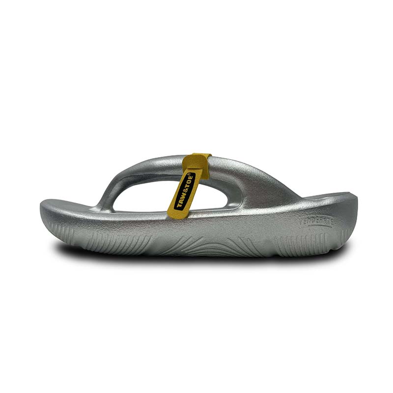 TAW&TOE Quiet Slide Slippers Unisex Glacier Silver