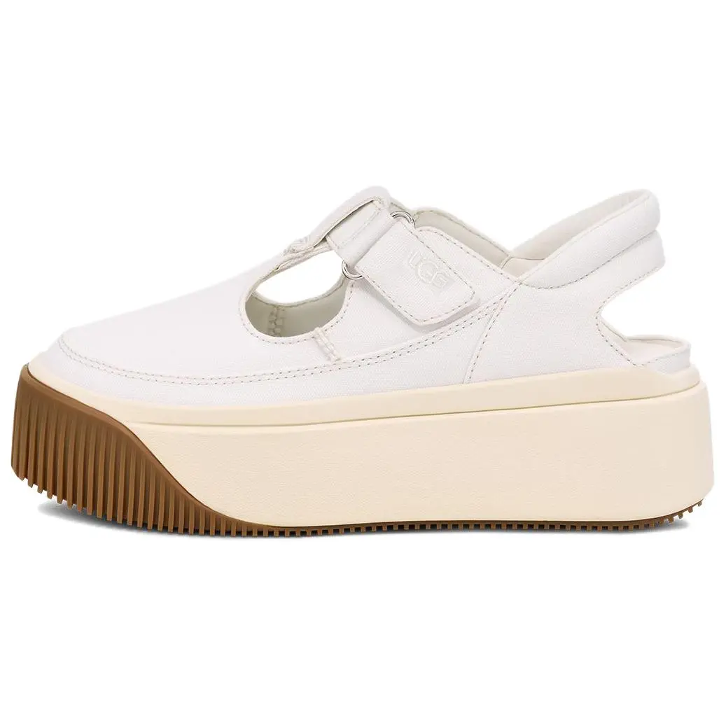 UGG EZ Duzzit Fabric Casual Shoes Women's White