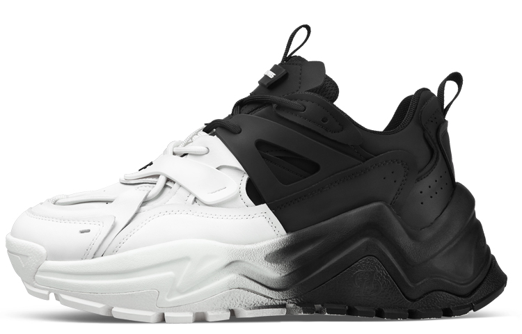 Добавлены туфли Daisy Fellowes Mango от Daisy Fellowes. высокая 5cm для влюбленной пары Носите спортивную и удобную одежду винтаж через классический Тонкие ноги для отдыха Изысканный популярный воздухопроницаемый черный белый Градиентное сочетание цветов, амортизация и износостойкость нескользящие Низкие туфли для папы мужские и женские фасон унисекс