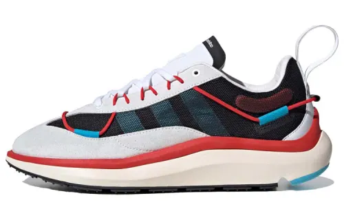 Y-3 Shiku Run Y-3 'White Red Cyan'