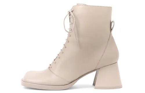 CHARLES&KEITH Ankle Boots Women's Taupe