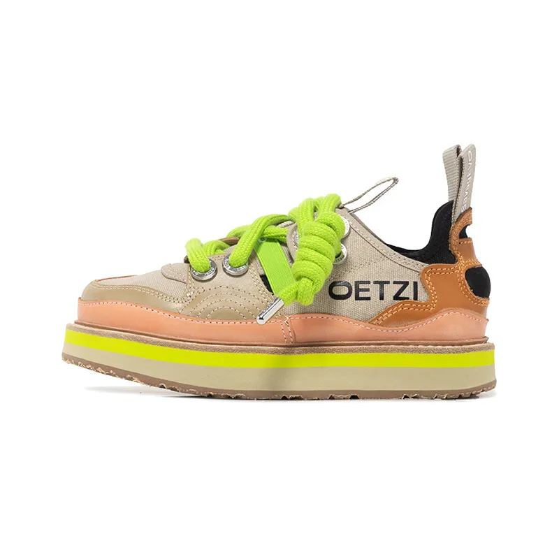 OETZI Fabric Sports Casual Shoes Women's Taupe