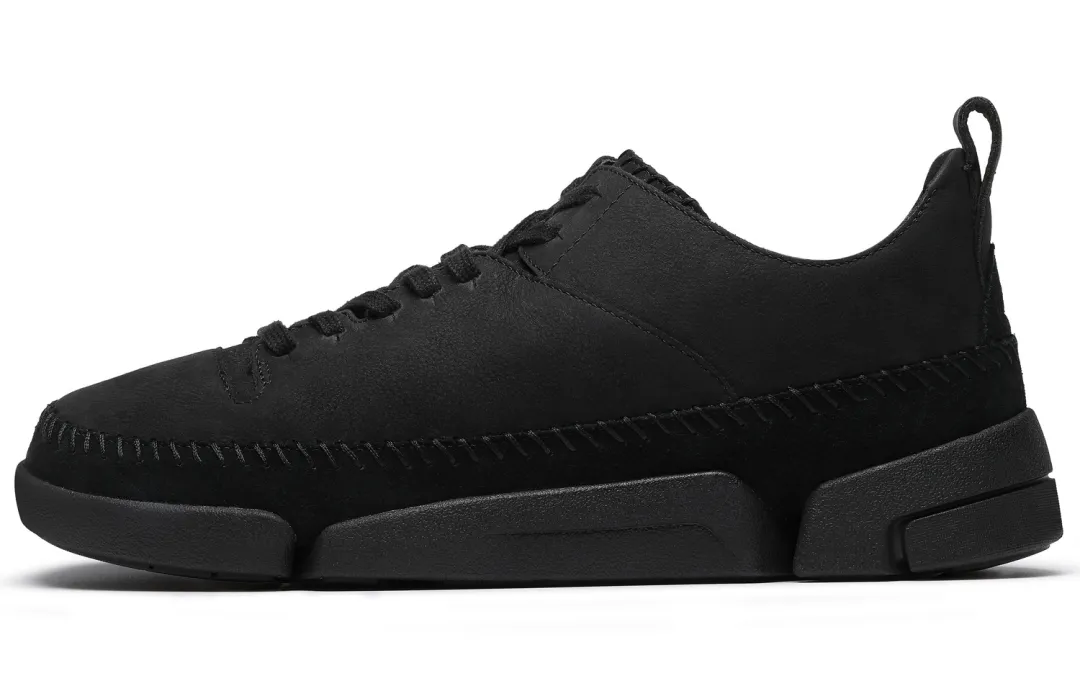 Clarks Cow Leather Casual Shoes Men's Black