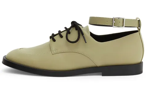 CHARLES&KEITH Women's Casual Shoes Women's Gray Green